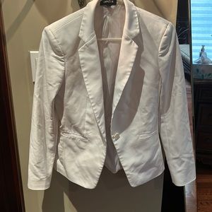 Express white blazer jacket size 8